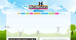 Desktop Screenshot of minimuscles.com.au
